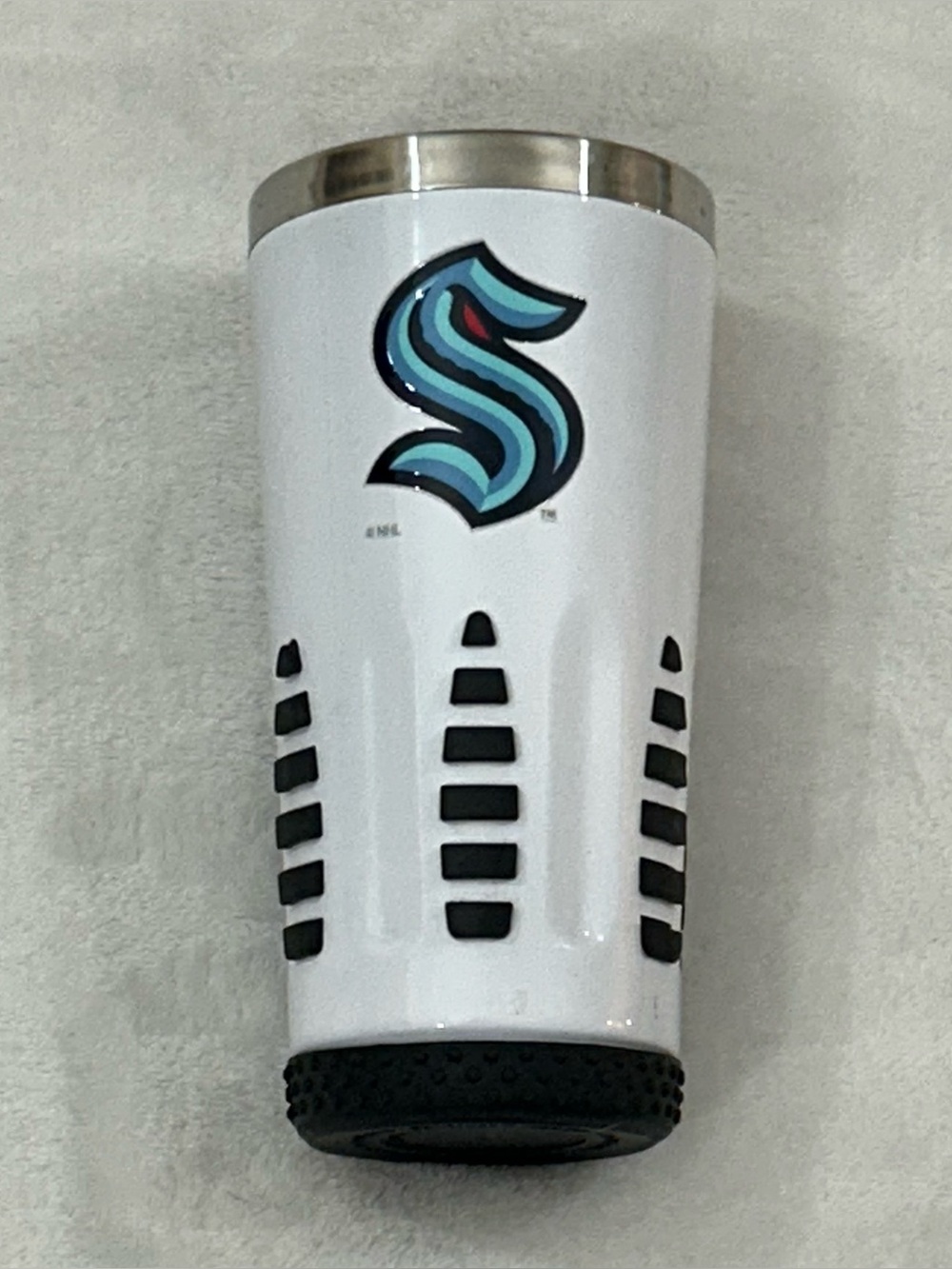 Seattle Kraken NHL Hockey 20oz. Stainless Steel Tumbler Coffee Travel Cup No Lid